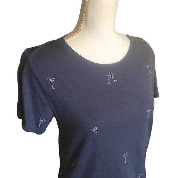 J. Crew Martini Short Sleeve Tee Shirt - Picture 1 of 4